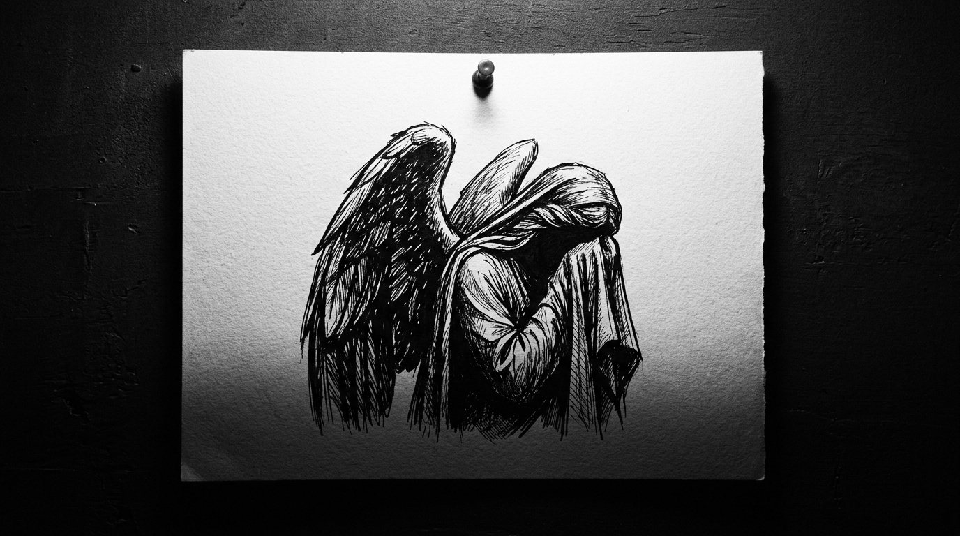 angel tattoo design