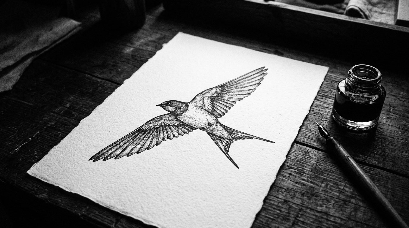 bird tattoo design