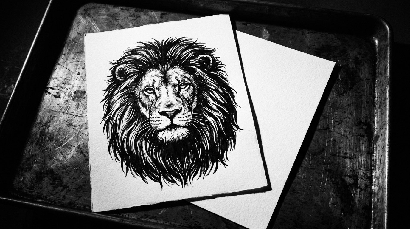lion tattoo design