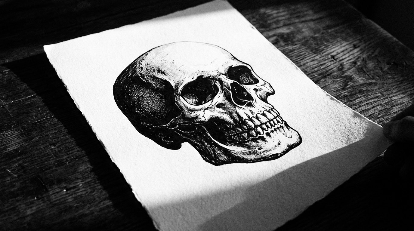 skull tattoo design