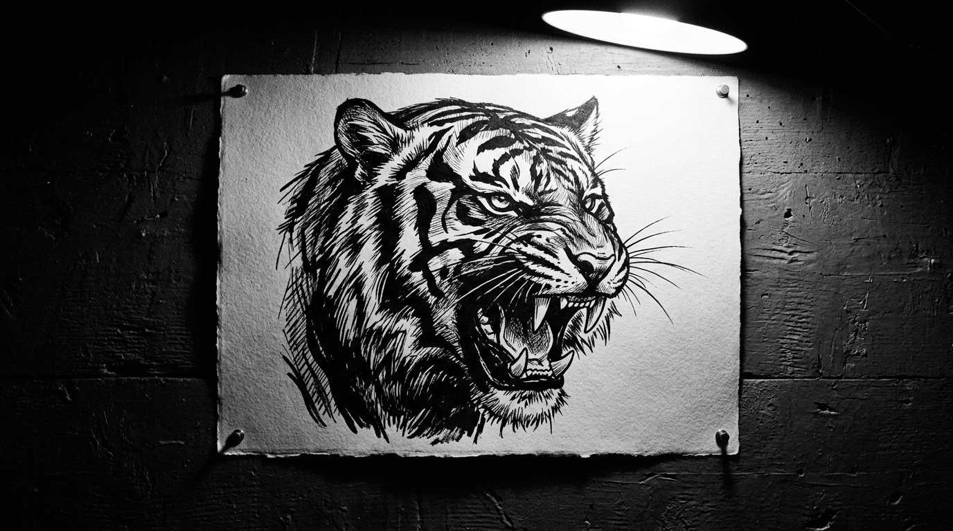 tiger tattoo design